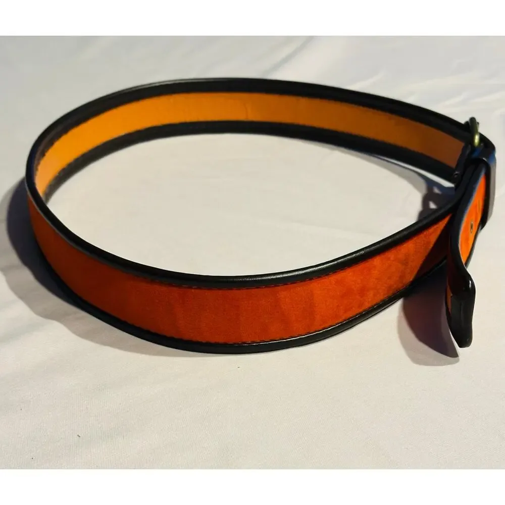 Unknown orange velvet
